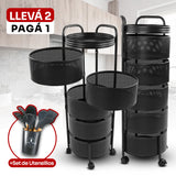 LLEVÁ 2 y PAGÁ 1: Frutera Articulada de Acero Inoxidable Giratoria + Set de Utensilios de Cocina