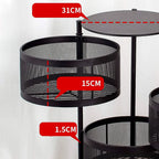 LLEVÁ 2 y PAGÁ 1: Frutera Articulada de Acero Inoxidable Giratoria + Set de Utensilios de Cocina