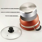 Pack Ollas Holandesas de Acero Inoxidable Premium 10 Piezas + REGALO: Kit de Utensilios